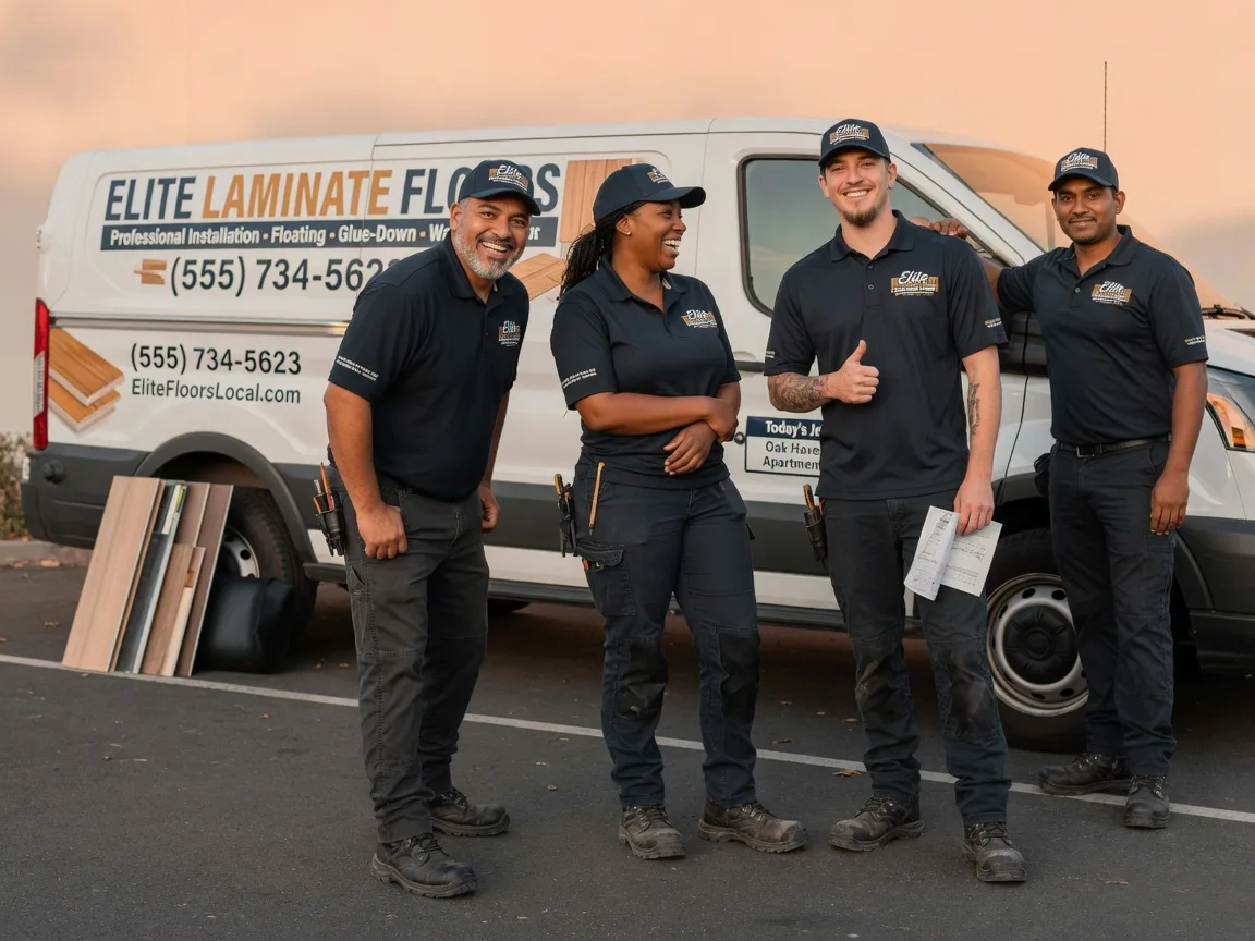 Laminate flooring installation company in Streetman, TX
